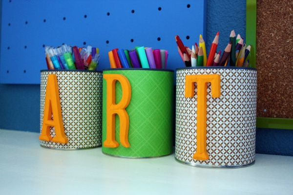 Best ideas about DIY Pencil Holder
. Save or Pin 12 creative and unusual diy pencil holder ideas for your Now.