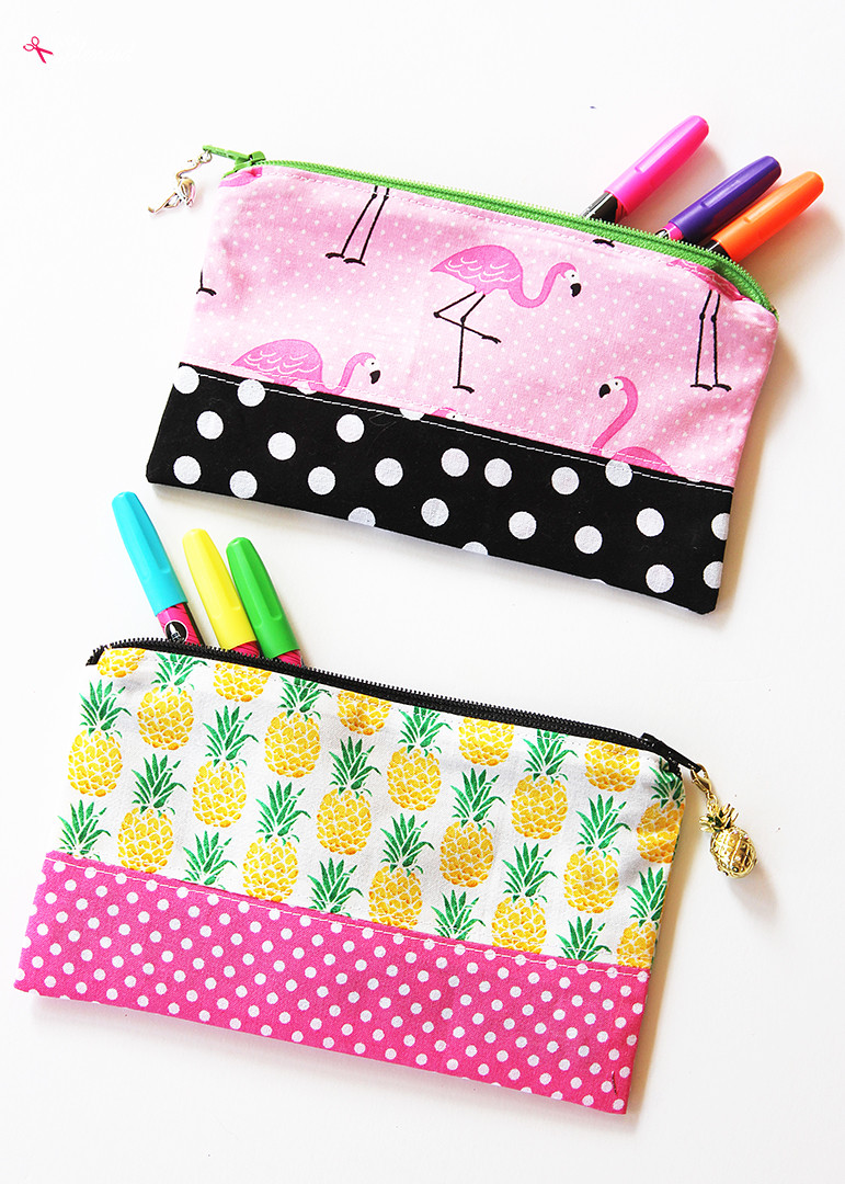 Best ideas about DIY Pencil Pouch
. Save or Pin Zipper Pencil Pouch DIY Sewing Tutorial by Positively Splendid Now.