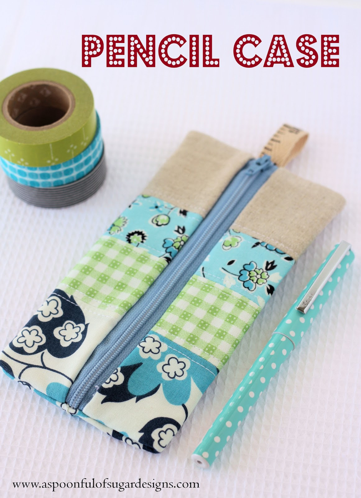 Best ideas about DIY Pencil Pouch
. Save or Pin How to Make a Pencil Case A Spoonful of Sugar Now.