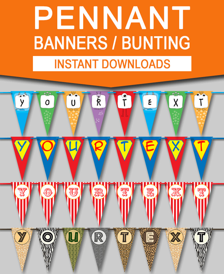 Best ideas about DIY Pennant Banners
. Save or Pin DIY Pennant Banner templates Now.