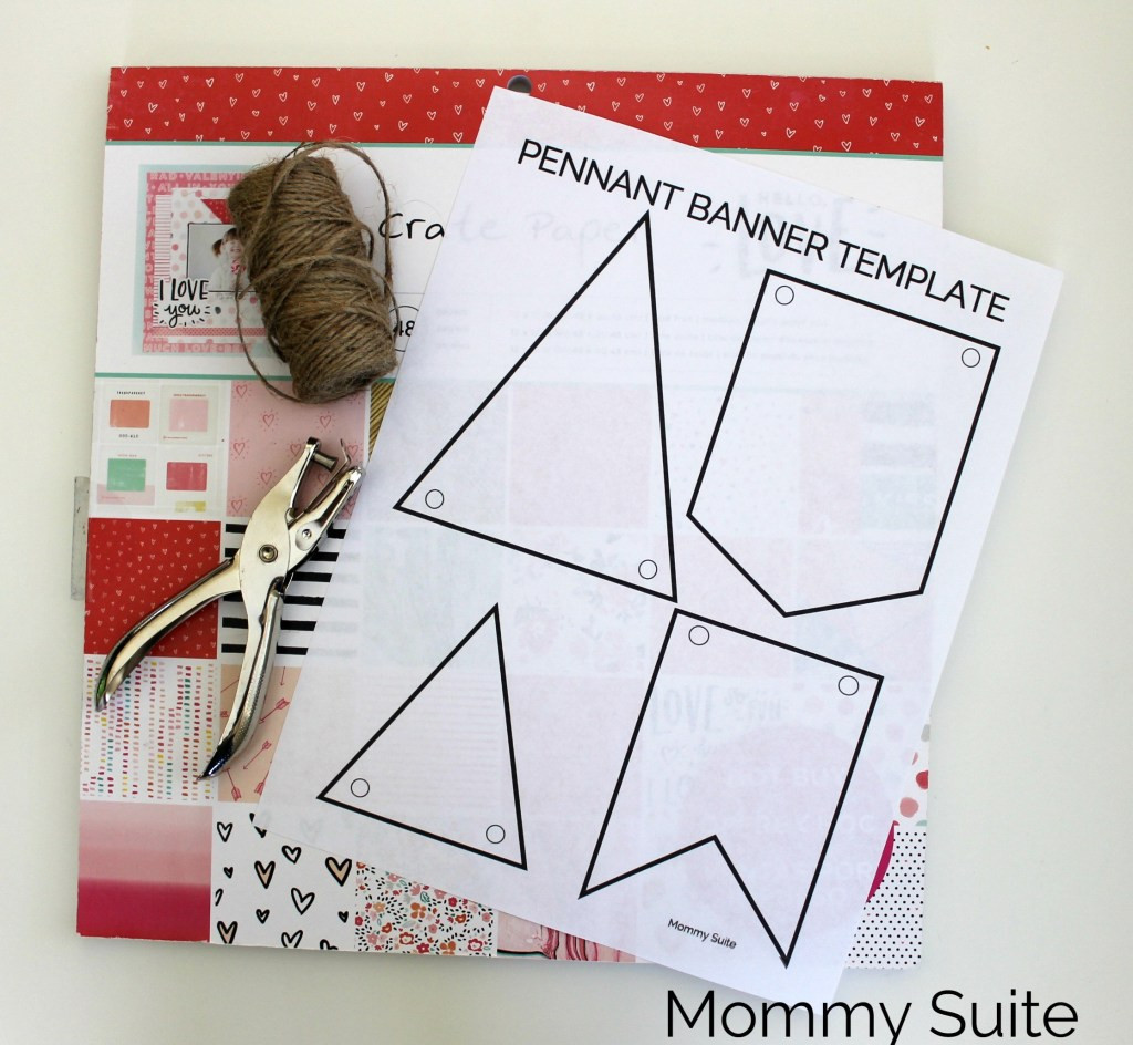 Best ideas about DIY Pennant Banners
. Save or Pin DIY Paper Pennant Banner w Free Template Mommy Suite Now.