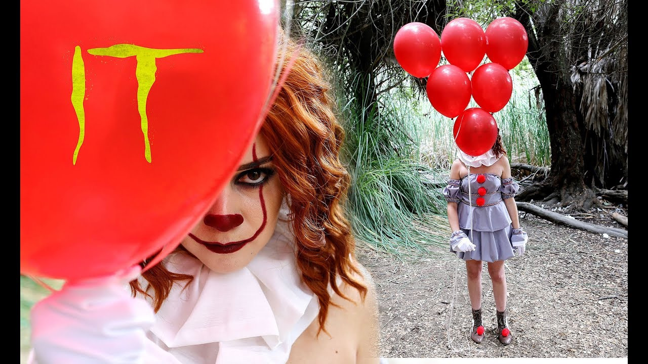 Best ideas about DIY Pennywise Costume
. Save or Pin DIY IT PENNYWISE COSTUME TUTORIAL No Sew Lucykiins Now.