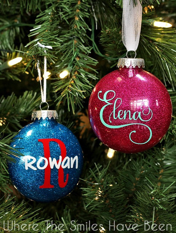 Best ideas about DIY Personalized Christmas Ornaments
. Save or Pin DIY Personalized Glitter Ornaments Now.