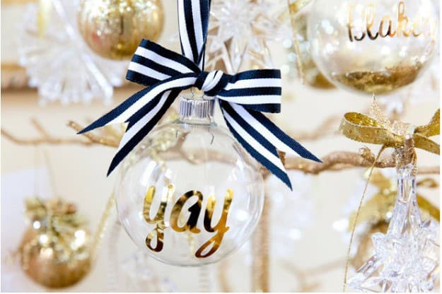 Best ideas about DIY Personalized Christmas Ornaments
. Save or Pin 35 Easy DIY Christmas Ornaments For A Personalized Tree Decor Now.