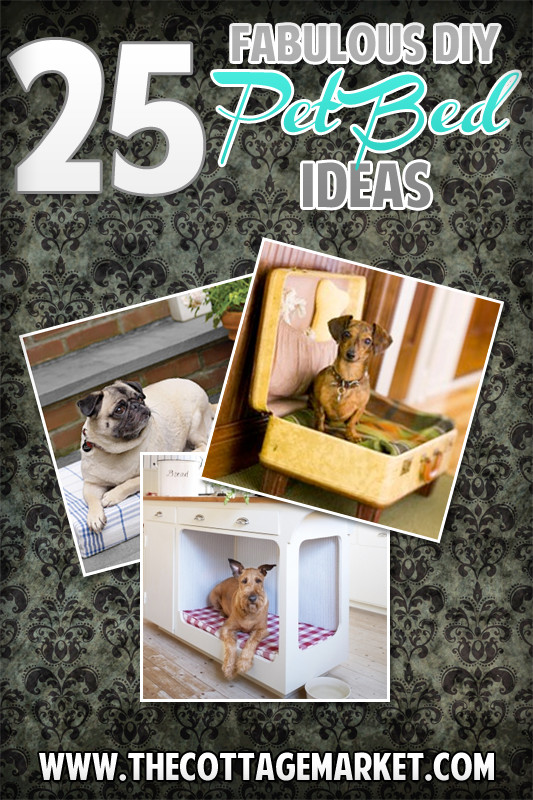 Best ideas about DIY Pet Beds
. Save or Pin 25 Fabulous DIY Pet Bed ideas The Cottage Market Now.