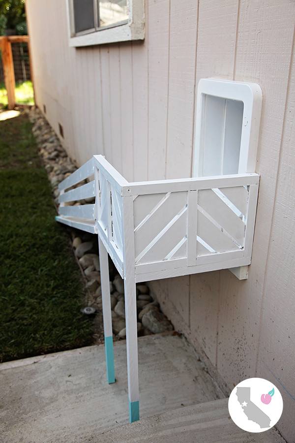 Best ideas about DIY Pet Door
. Save or Pin California Peach DIY Dog Door Ramp Now.