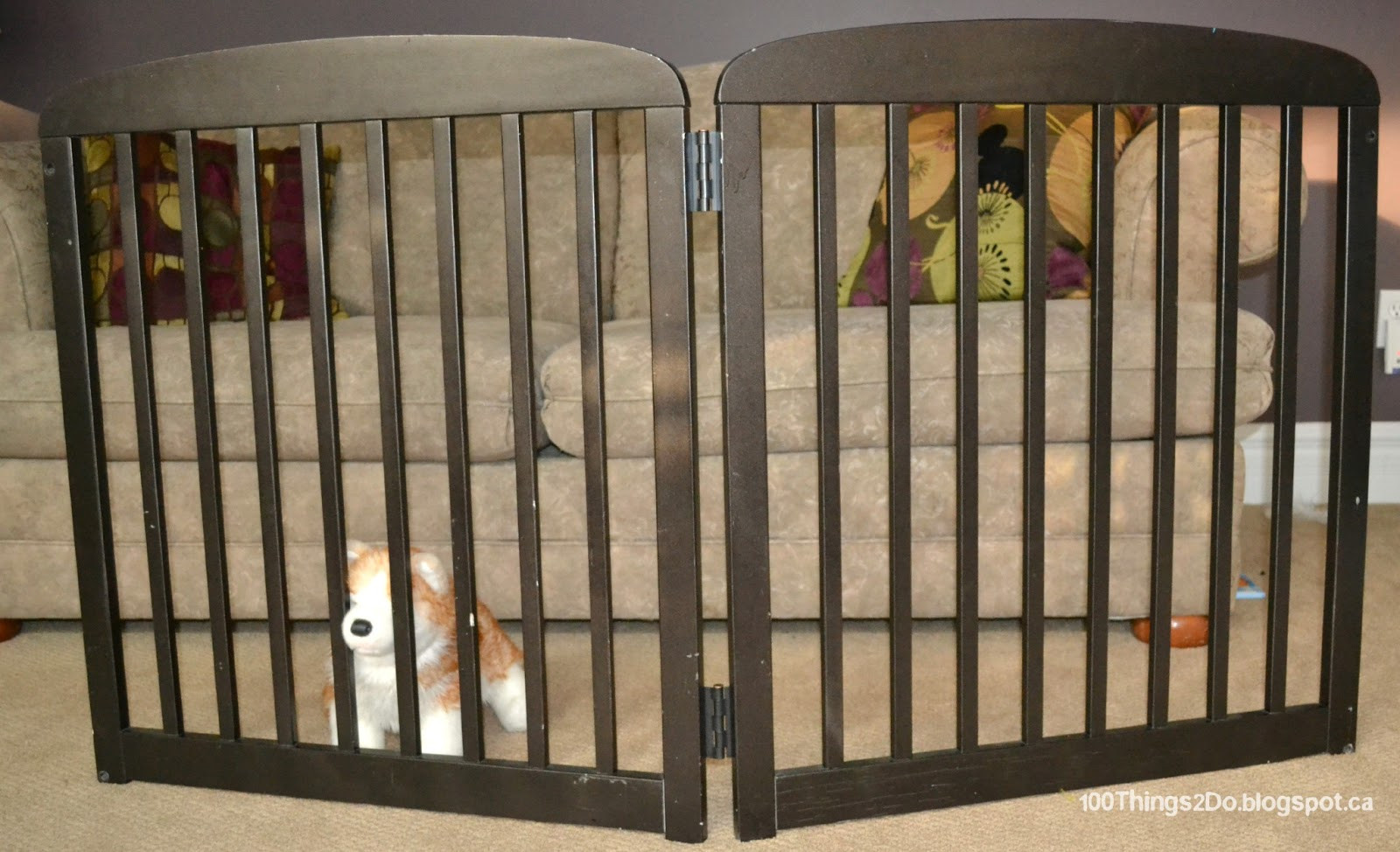 Best ideas about DIY Pet Gate
. Save or Pin DIY Free Standing Pet Gate 100 Things 2 Do Now.