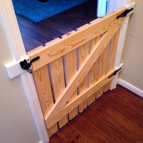 Best ideas about DIY Pet Gate Plans
. Save or Pin Diy Wood Baby Gate WoodWorking Projects & Plans Now.