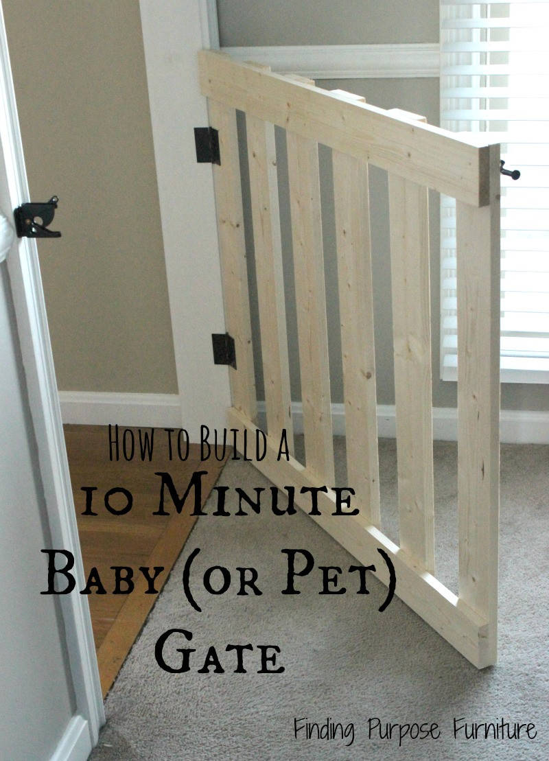 Best ideas about DIY Pet Gate Plans
. Save or Pin 10 Minute DIY Baby Pet Gate Update 2018 Finding Now.