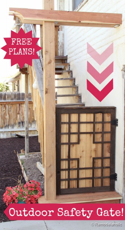 Best ideas about DIY Pet Gate Plans
. Save or Pin DIY Outdoor Tall baby Gate for Deck Stairs Now.