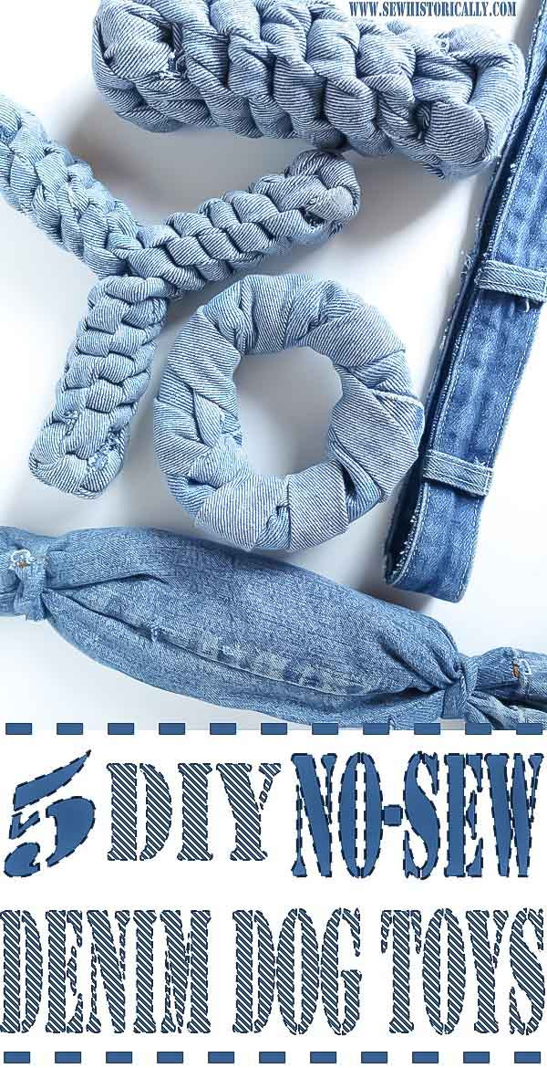 Best ideas about DIY Pet Toys
. Save or Pin 5 DIY No Sew Recycled Denim Dog Toys Sew Historically Now.