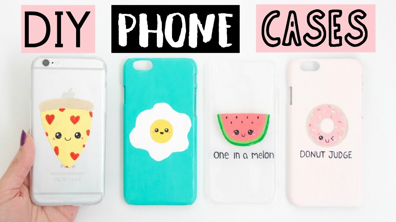 Best ideas about DIY Phone Case Ideas
. Save or Pin DIY PHONE CASES Four Easy & Cute Ideas Now.