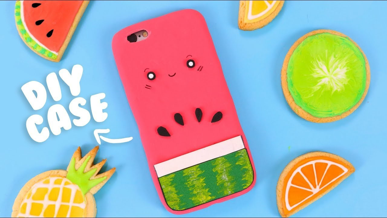 Best ideas about DIY Phone Case Silicone
. Save or Pin DIY SILICONE PHONE CASE Cute Watermelon Phone Case Tutorial Now.