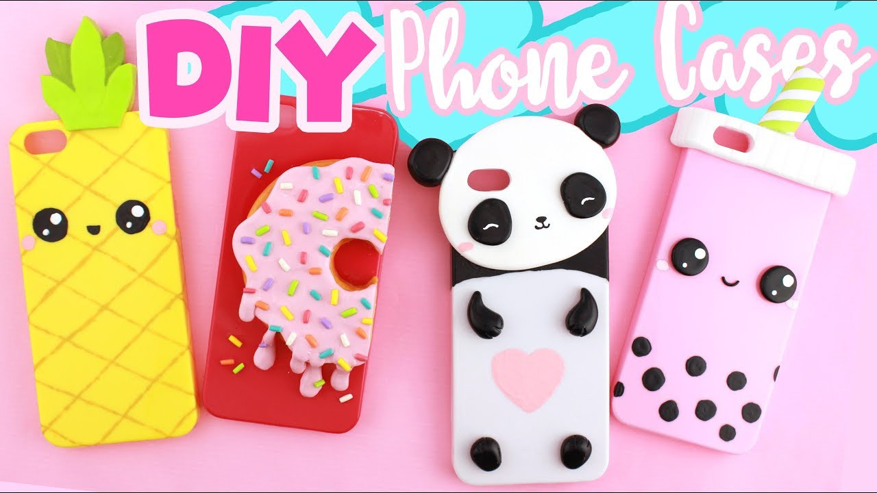 Best ideas about DIY Phone Cases
. Save or Pin DIY PHONE CASE pilation 4 CUTE DESIGNS Now.