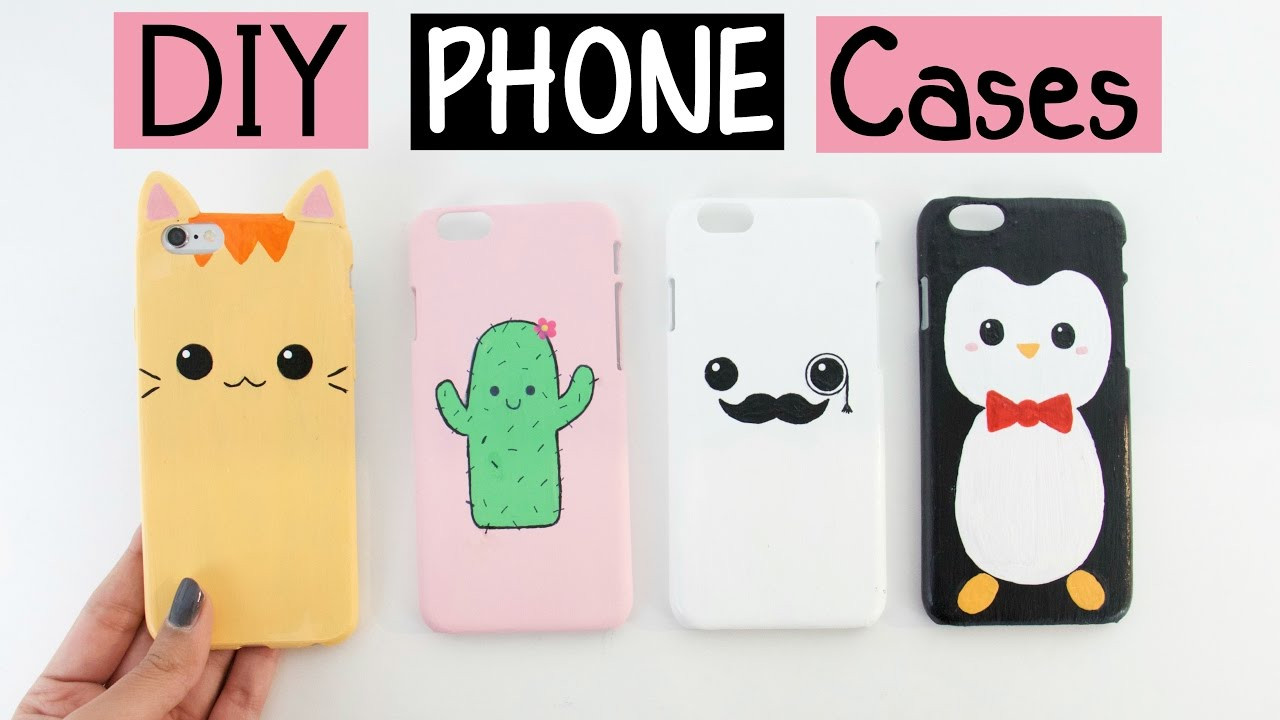 Best ideas about DIY Phone Cases
. Save or Pin DIY PHONE CASES Four Cute & Easy Designs Now.