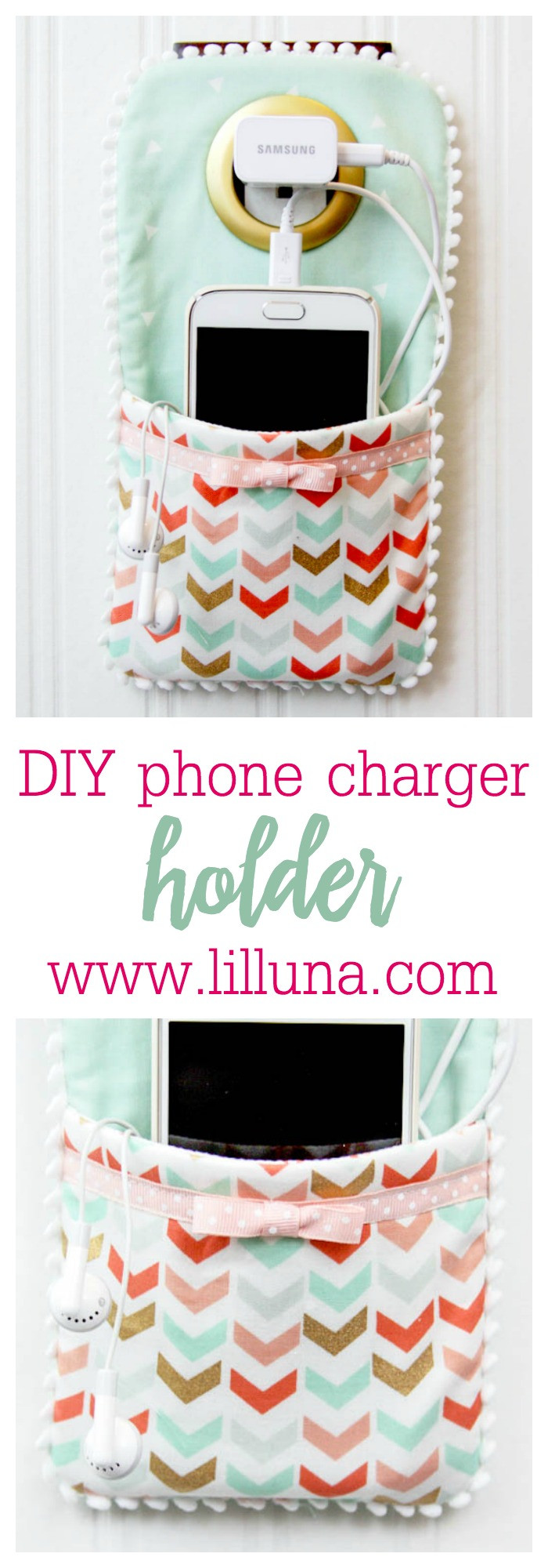 Best ideas about DIY Phone Chargers
. Save or Pin DIY Phone Charger Holder Now.