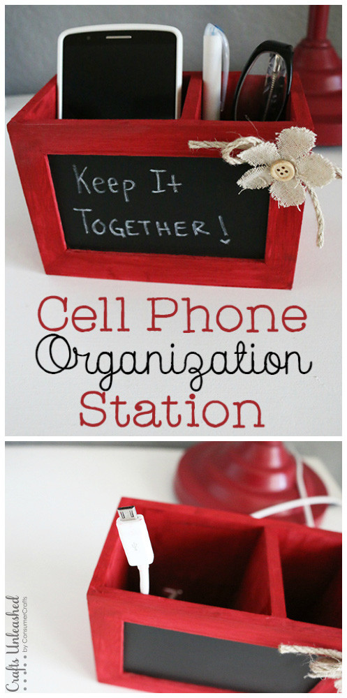 Best ideas about DIY Phone Charging Station
. Save or Pin DIY Charging Station Phone Organization Crafts Unleashed Now.