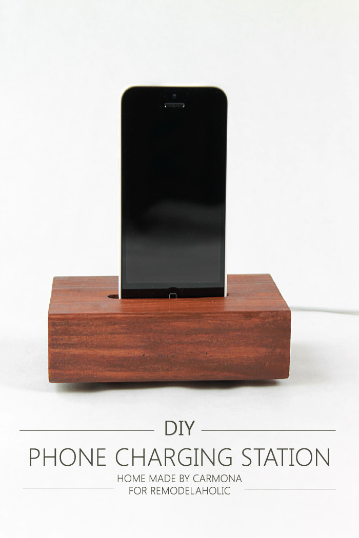 Best ideas about DIY Phone Charging Station
. Save or Pin Remodelaholic Now.