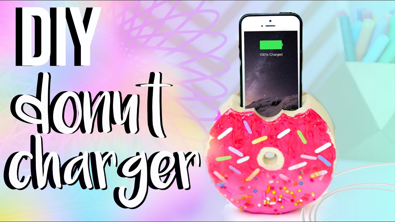 Best ideas about DIY Phone Holder
. Save or Pin DIY Donut Phone Charger Holder Now.