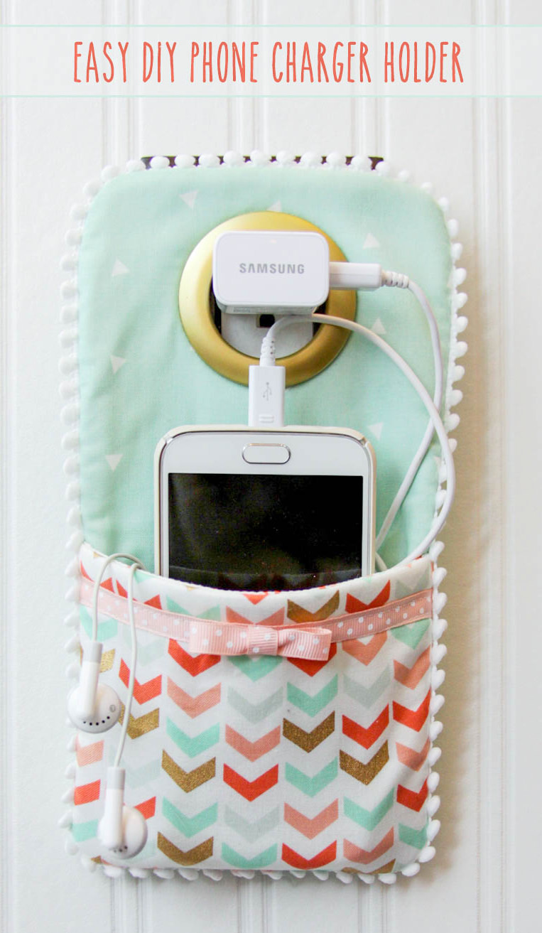 Best ideas about DIY Phone Holders
. Save or Pin DIY Phone Charger Holder Now.