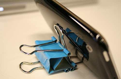 Best ideas about DIY Phone Stand Binder Clips
. Save or Pin 6 DIY Cell Phone Stand The Idea King Now.