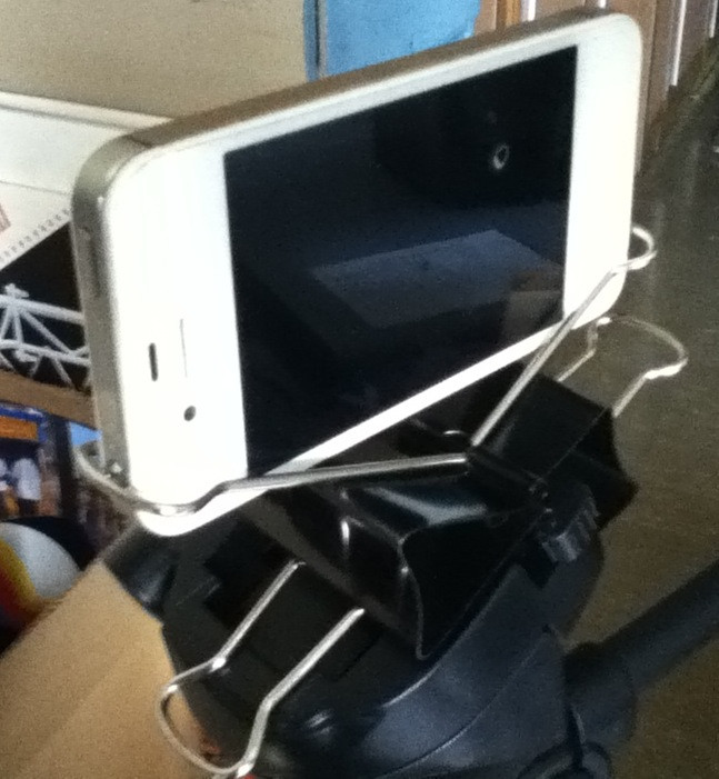 Best ideas about DIY Phone Stand Binder Clips
. Save or Pin DIY Binder Clip Smartphone Tripod Now.