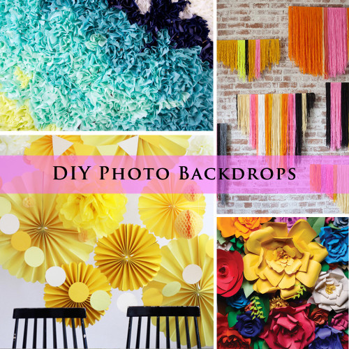 Best ideas about DIY Photo Backdrops
. Save or Pin 20 DIY Backdrop Ideas Now.