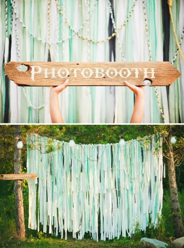 Best ideas about DIY Photo Booth Backdrop
. Save or Pin Pretty Booth Backdrop Ideas with Lots of Tutorials Now.