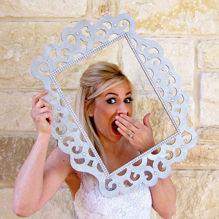 Best ideas about DIY Photo Booth Frame
. Save or Pin 9 Cool DIY Wedding Booth Props To Cheer Up The Pics Now.