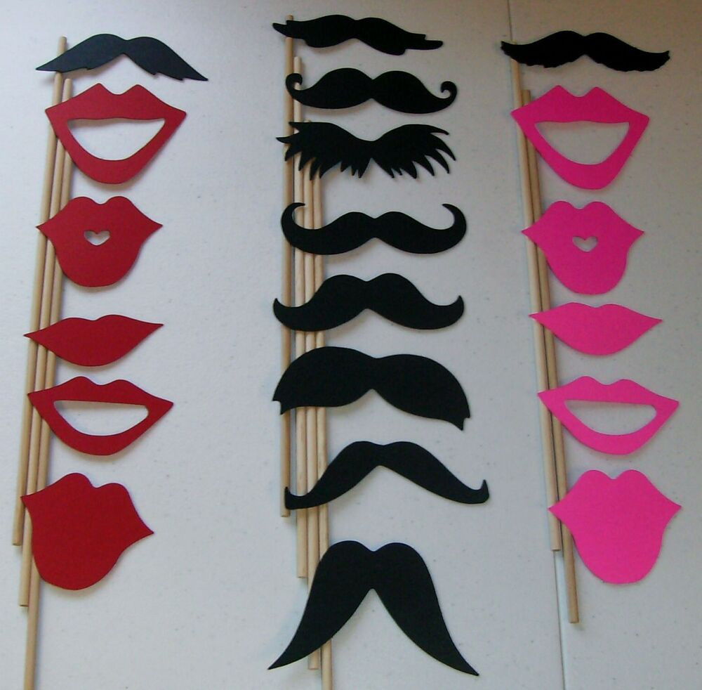 Best ideas about DIY Photo Booth Props
. Save or Pin DIY 20 Booth Props Mustache on a stick Weddings Now.