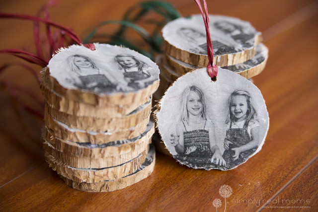 Best ideas about DIY Photo Christmas Ornament
. Save or Pin DIY Wooden Christmas Ornaments Simply Real Moms Now.