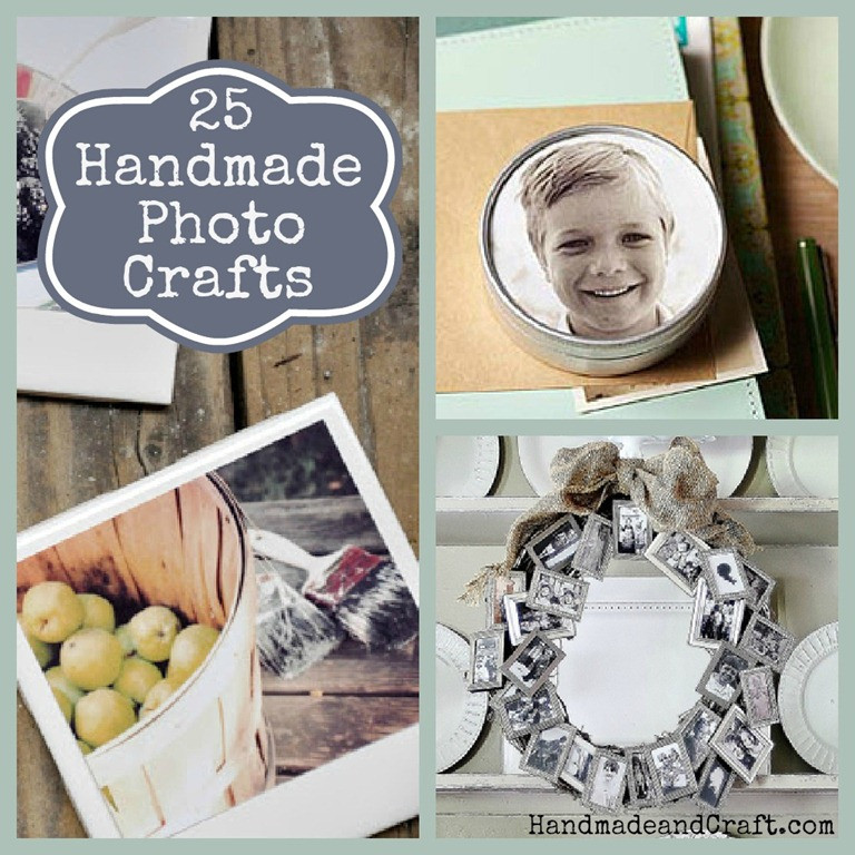 Best ideas about DIY Photo Gift
. Save or Pin 25 Handmade Crafts DIY Gifts Now.