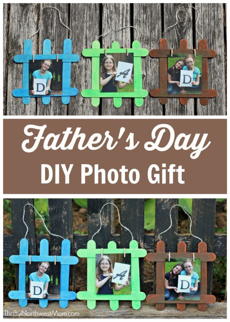 Best ideas about DIY Photo Gift
. Save or Pin Father s Day DIY Gift with Mess Free Paint Option Now.