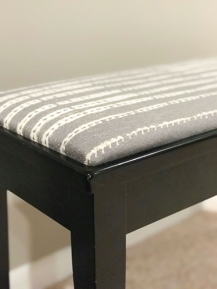 Best ideas about DIY Piano Bench
. Save or Pin DIY Reupholster Piano Bench 5 Home with Keki Now.