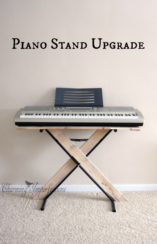 Best ideas about DIY Piano Stand
. Save or Pin Simple Piano Stand Upgrade Now.