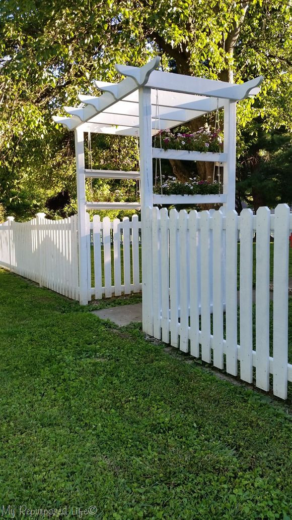 Best ideas about DIY Picket Fences
. Save or Pin White Picket Fence is DONE DIY Home Reno Now.