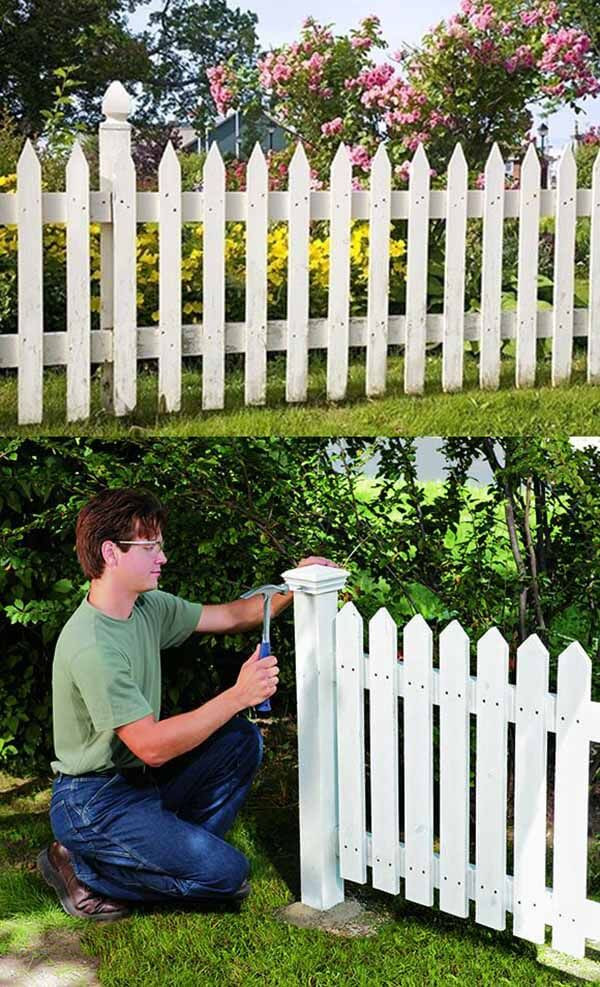 Best ideas about DIY Picket Fences
. Save or Pin 24 Best DIY Fence Decor Ideas and Designs for 2019 Now.