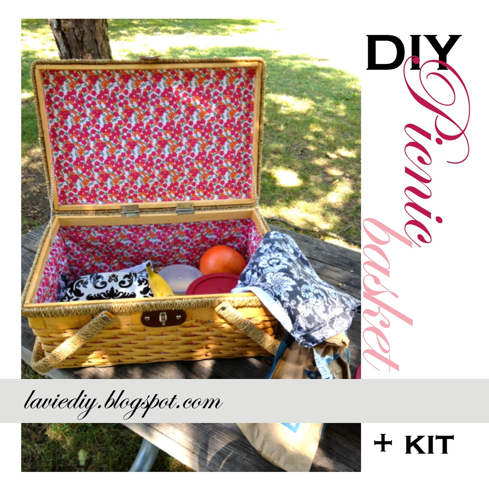 Best ideas about DIY Picnic Basket
. Save or Pin la vie DIY DIY Picnic Basket Kit Now.