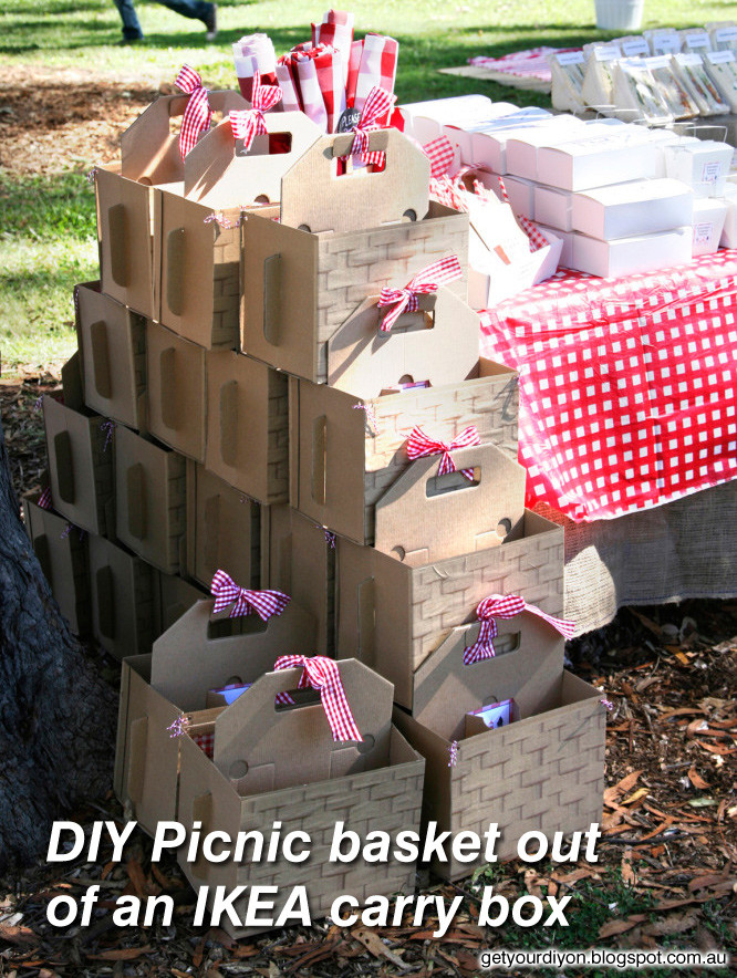 Best ideas about DIY Picnic Basket
. Save or Pin Get Your D I Y DIY Picnic basket out of an IKEA Now.