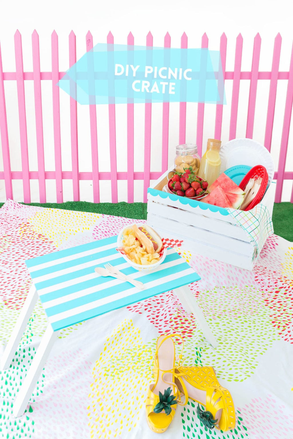 Best ideas about DIY Picnic Basket
. Save or Pin DIY Wooden Crate Picnic Basket Now.
