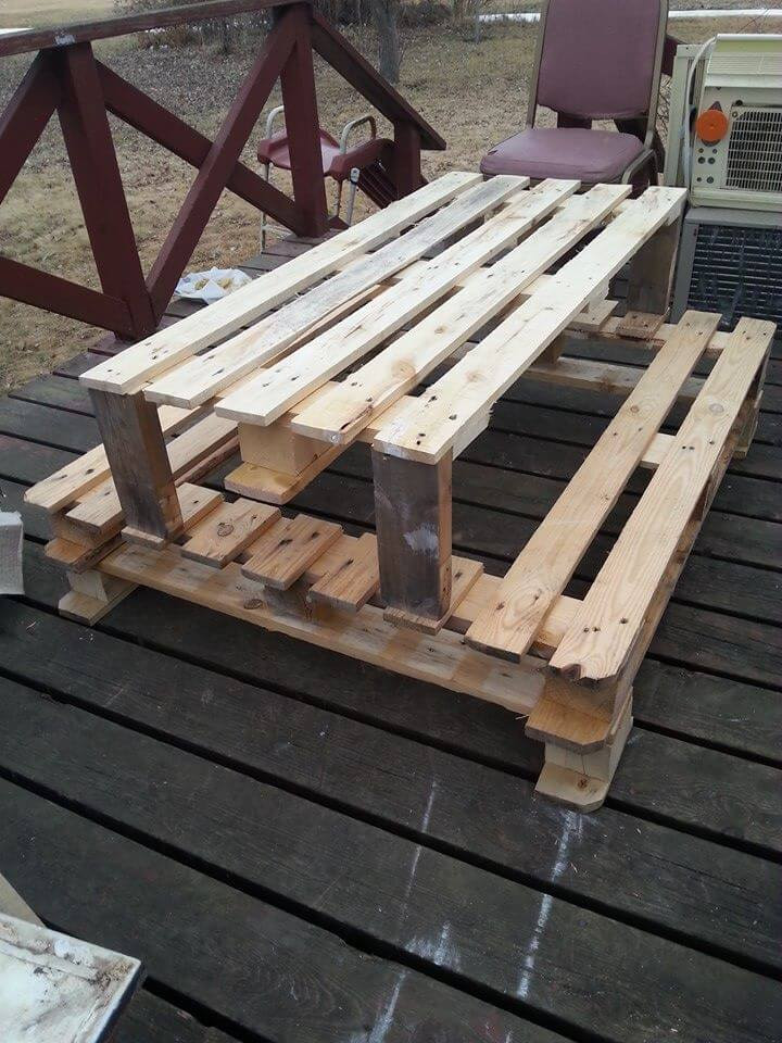 Best ideas about DIY Picnic Bench
. Save or Pin DIY Pallet Picnic Table for Kids Now.