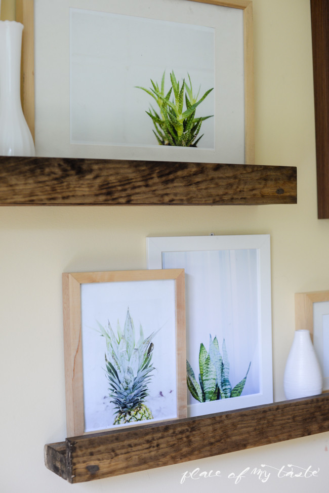 Best ideas about DIY Picture Ledge
. Save or Pin DIY DEEP PICTURE LEDGE Now.