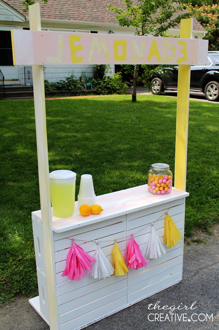 Best ideas about DIY Picture Stand
. Save or Pin DIY Lemonade Stand The Girl Creative Now.