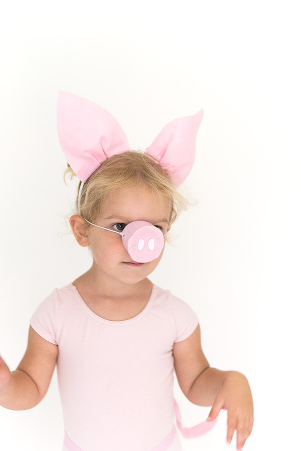 Best ideas about DIY Pig Costume
. Save or Pin DIY Halloween Costume Pig Ears Nose and Tail Say Yes Now.