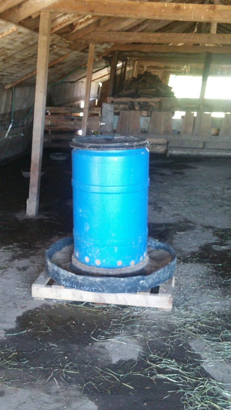 Best ideas about DIY Pig Feeder
. Save or Pin Automatic pig feeder 55 gallon barrel and half of a semi Now.