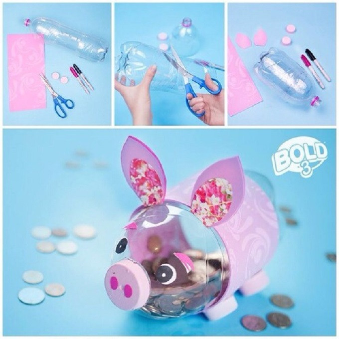 Best ideas about DIY Piggy Bank For Adults
. Save or Pin 40 Cool DIY Piggy Banks For Kids & Adults • Cool Crafts Now.