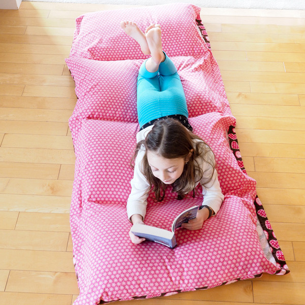 Best ideas about DIY Pillow Beds
. Save or Pin How to Make a Cozy Pillow Bed Dabbles & Babbles Now.