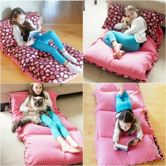 Best ideas about DIY Pillow Beds
. Save or Pin DIY Cozy Pillow Bed That Kids Will Love Now.