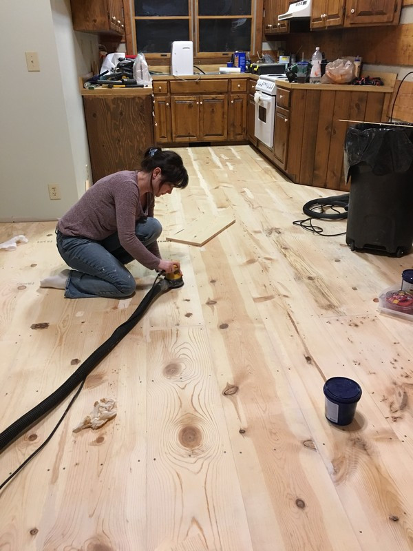 Best ideas about DIY Pine Floor
. Save or Pin Hood Creek Log Cabin DIY Wide Plank Pine Floors [Part 2 Now.