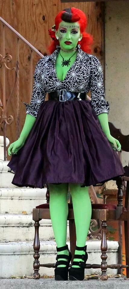 Best ideas about DIY Pinup Girl Costume
. Save or Pin Green zombie girl Ashlee Marie Costumes Now.